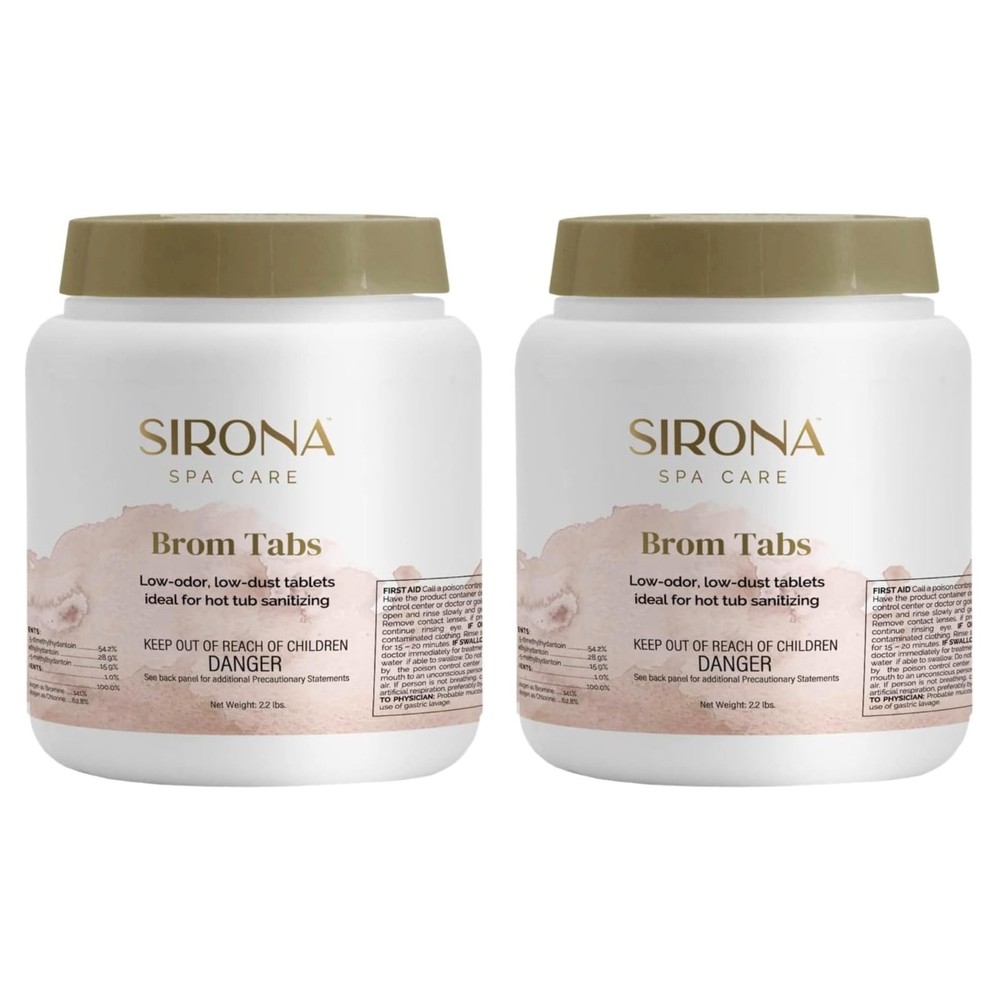 Sirona Spa Care Brom Tabs (2.2 lb) (2 Pack)