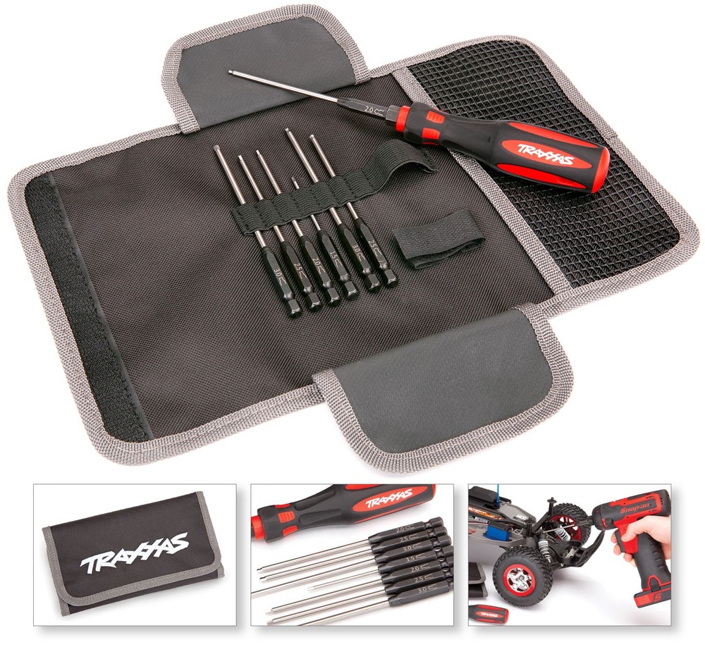 Traxxas 1/10 Rustler 2WD BL-2s * Hex & Nut Driver Speed Bit Master Set * 8711