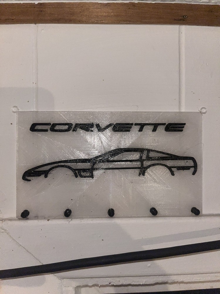 C4 Corvette Key Hanger