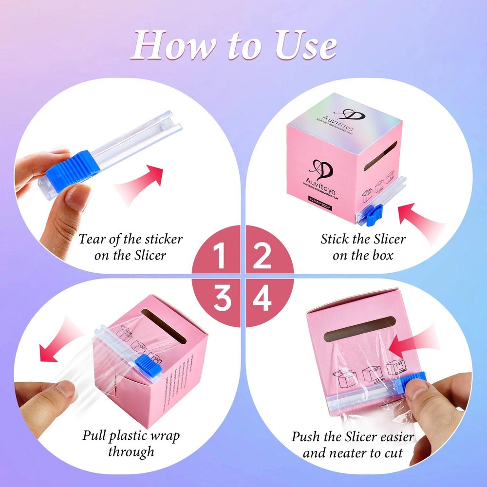 2 pack Eyebrow Lamination supplies Ergonomic Slicer