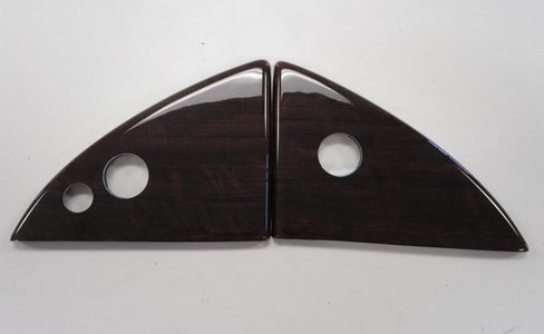 BERKSHIRE STS 96018-00 BLANK SWITCH PANEL PAIR (2) PLASTIC WOODGRAIN BOAT