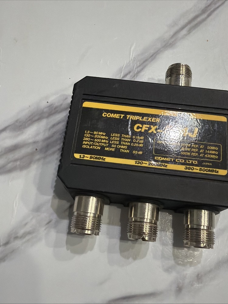 COMET CFX-514J TRIPLEXER Used Good Condition No Cables