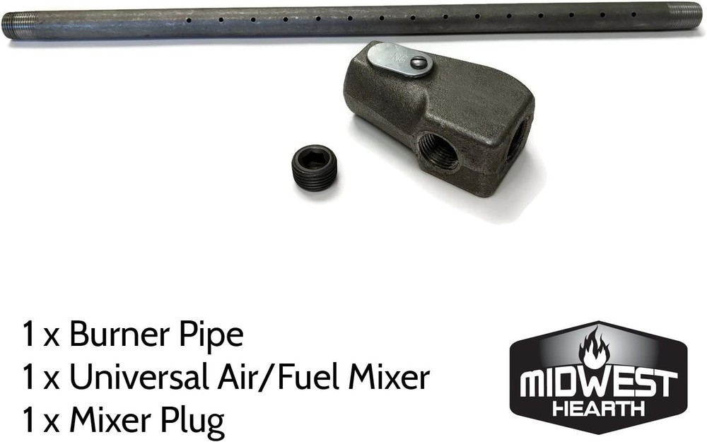 Natural Gas Log Lighter Starter - Adjustable Flame for Efficient Fire Starting