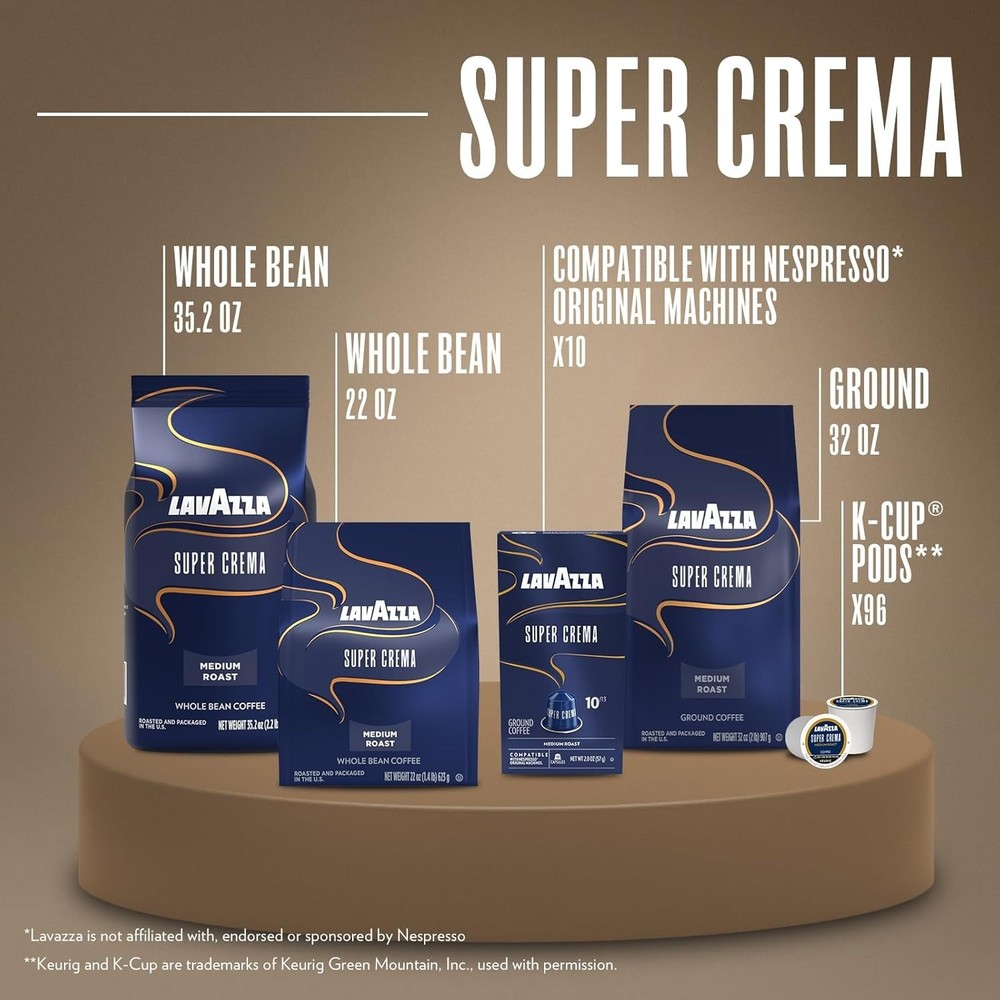 Arabica Robusta Whole Bean Coffee, 2.2 lb