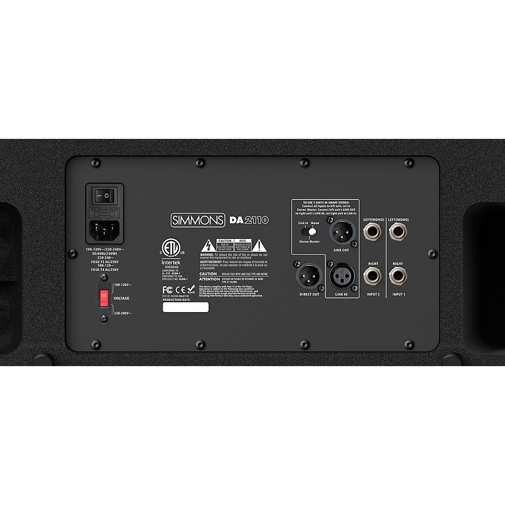 Simmons DA2110 Advanced Drum Amp Refurbished