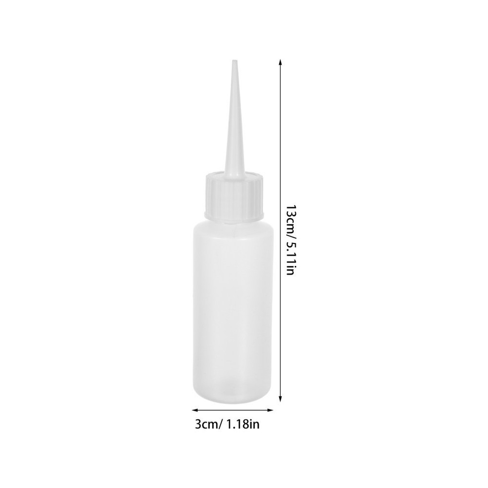 100 Pcs Sewing Agent Bottle Dispensing with Needle Tip Empty Glue Bottles