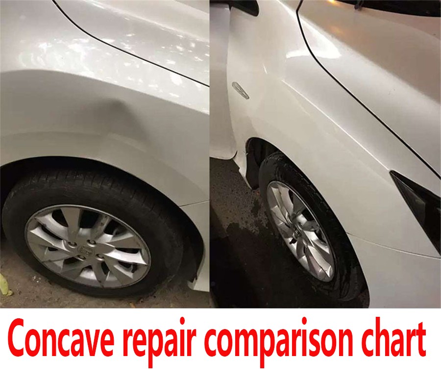 5PCS Car Body Paintless Dent Bump Zinc Glue Puller Puller Tabs Cold Glue Boxed