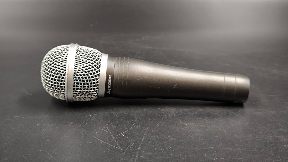 Supreme DM-58 Microphone Used Working Black