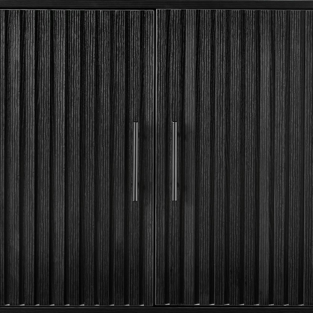 Slatted Sideboard Buffet Cabinet, Entryway Table, Accent Storage Cabinet, Consol