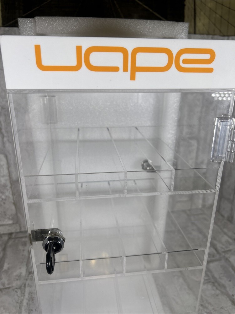 Clear 4 Shelf Acrylic Display Case