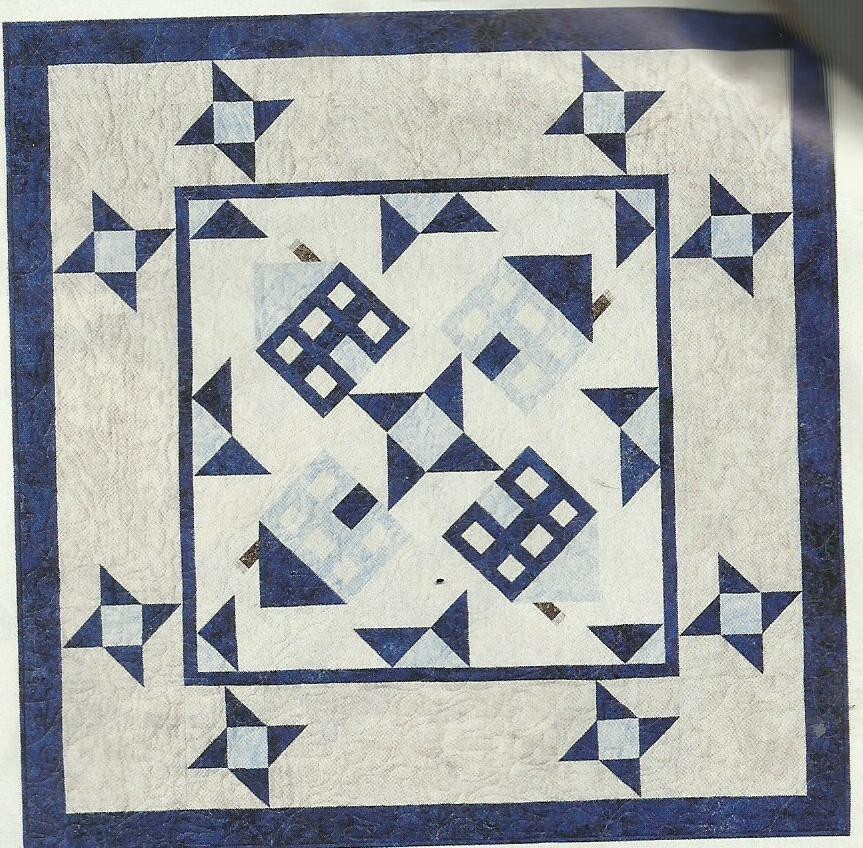 L0587 CUL-DE-SAC QUILT PATTERN/INSTRUCTIONS