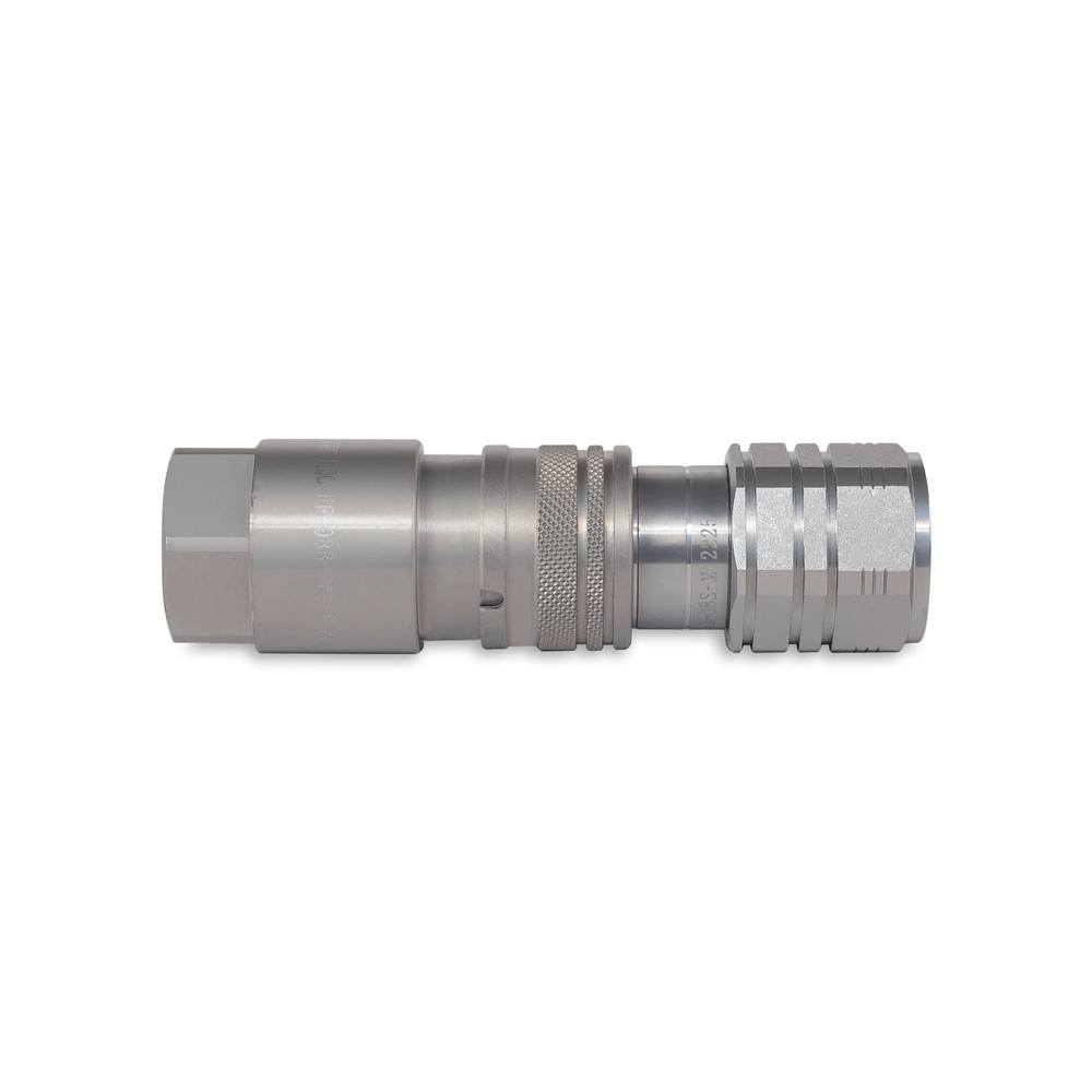 1/2″ Flat Face Hydraulic Quick Couplers Set - 1/2″ SAE Thread