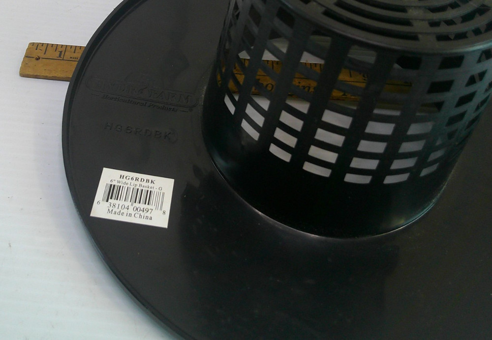 DIY - 6 Inch - Hydroponic/Aeroponic Lid /insert