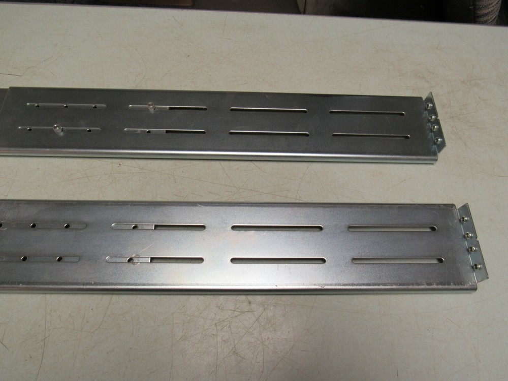Sever Adjustable Rails Computer Server Rails Adjust to17 7/8 To 31 1/2 FREE SHIP