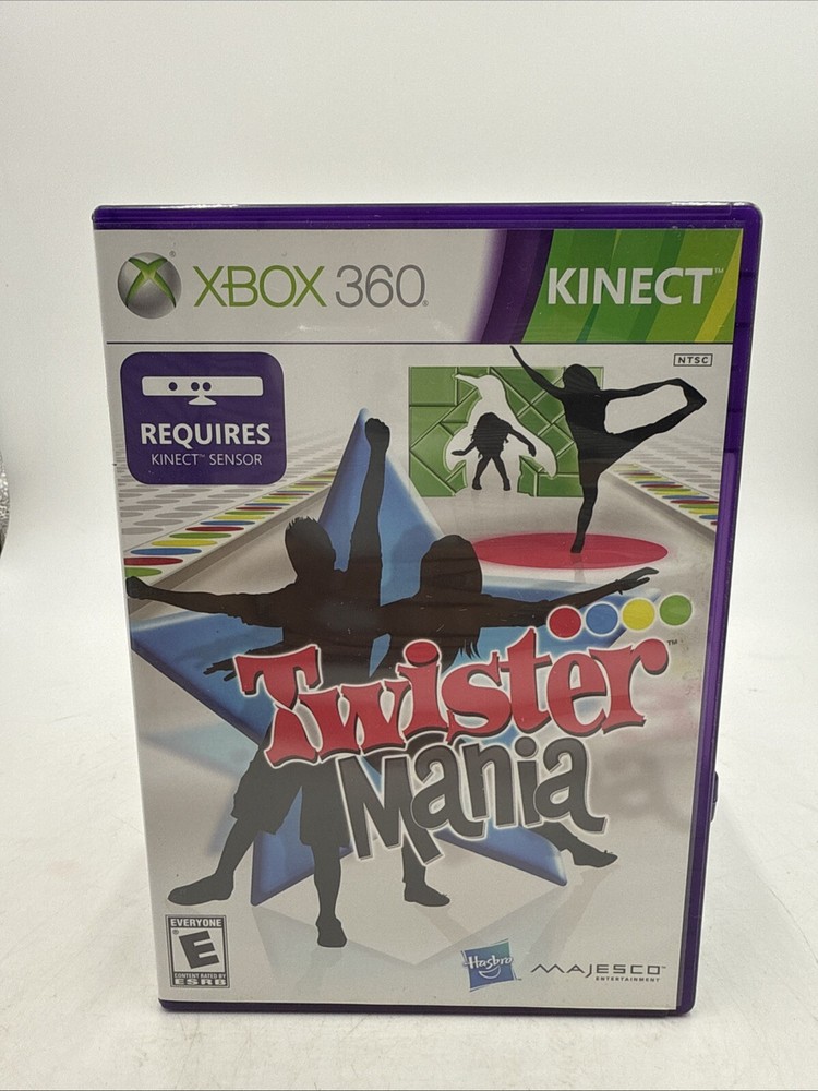 Xbox 360 Kinect Sensor Model 1414 with 6 Games Bundle -