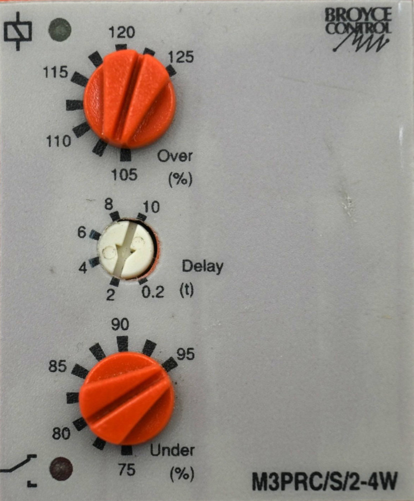 BROYCE CONTROL M3PRC/S/2-4W TIME DELAY RELAY 4W