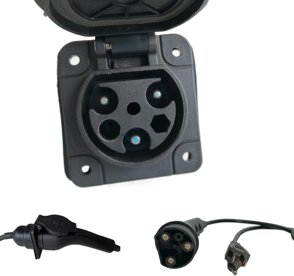 Certified 10ft Charging Power Cord for Evolution EV Golf Carts – 16A Standard