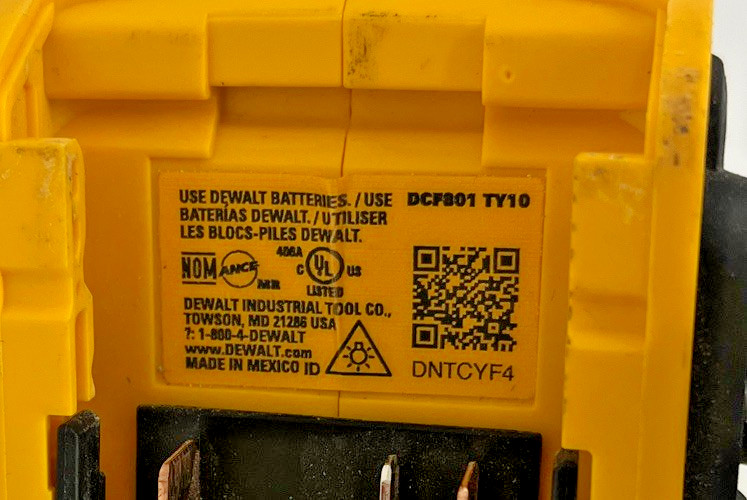 Dewalt DCF801 12V 1/4" Impact Driver