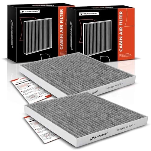 2-PC Cabin Air Filter with Activated Carbon Compatible with Chrysler Pacifica