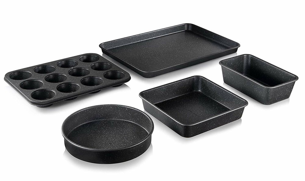 Granitestone 5 Piece Complete Nonstick Titanium Diamond Infused Bakeware Set