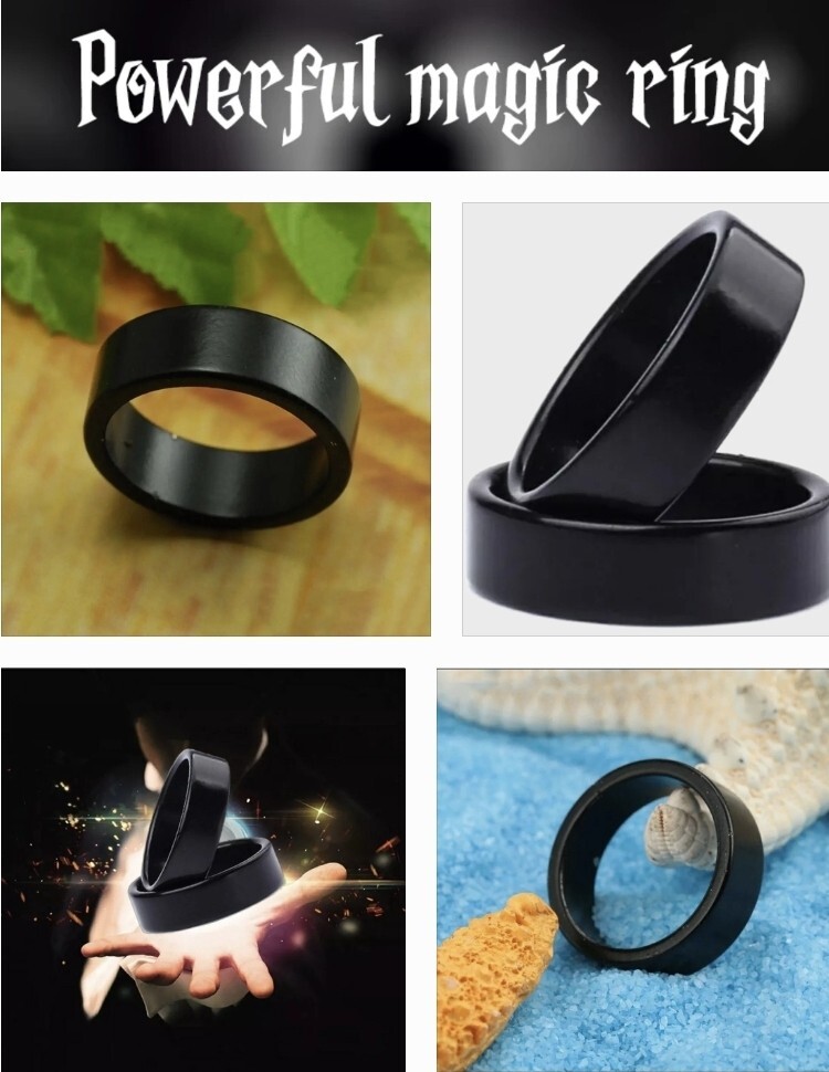 Magic Trick Powerful Magnetic Ring Magician's Prop
