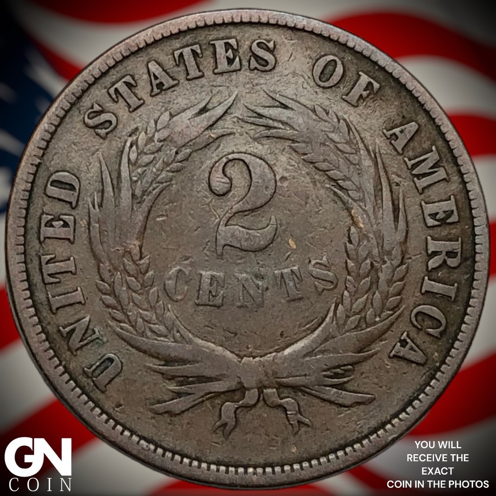 1867 2 Cent Piece M2766