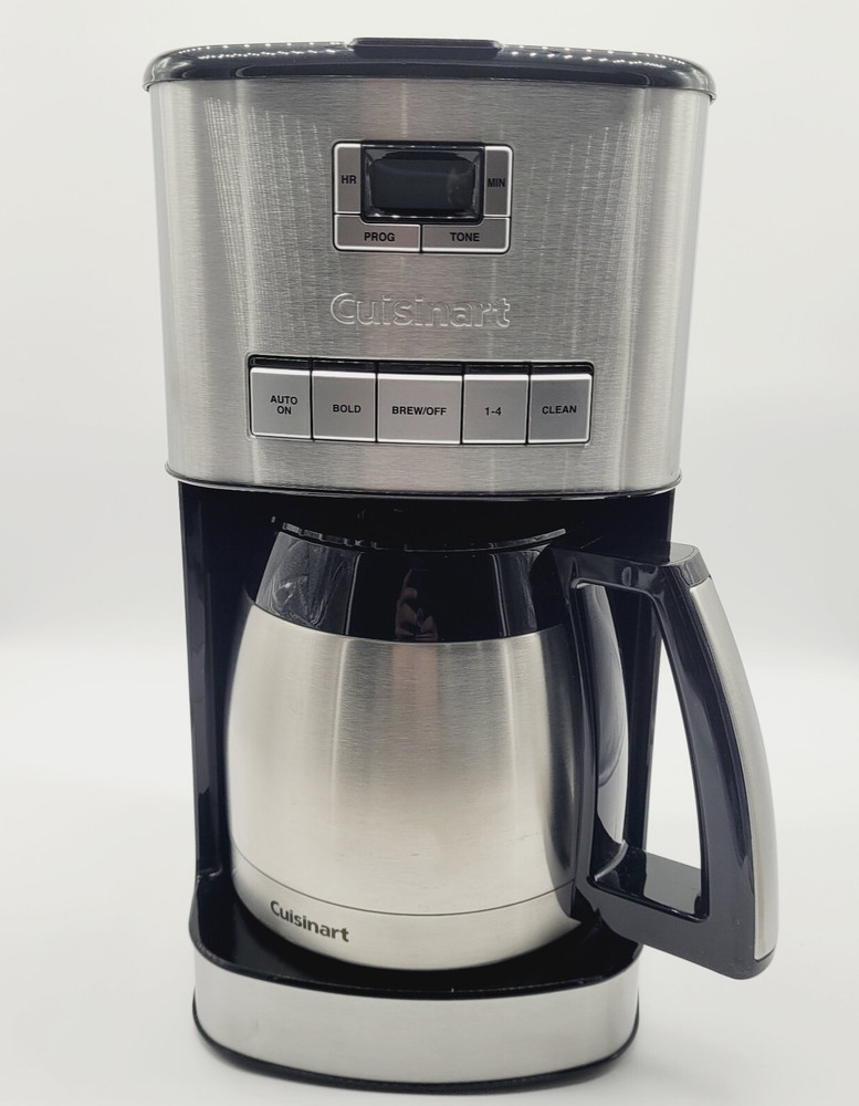 Cuisinart DCC-3850TG 12-Cup Programmable Thermal Coffeemaker  Silver