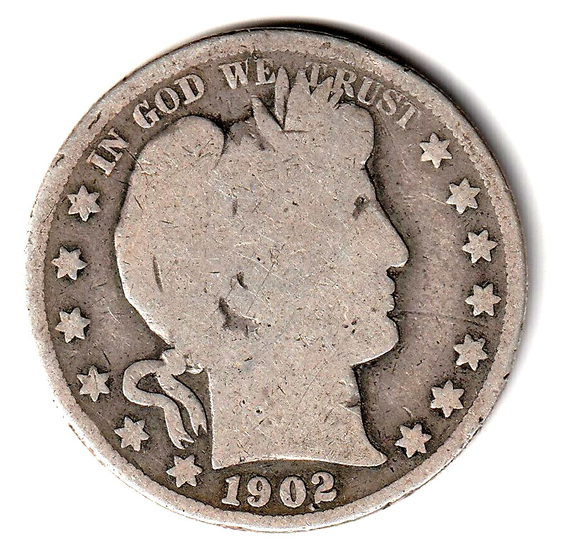 1902 Barber Half Dollar