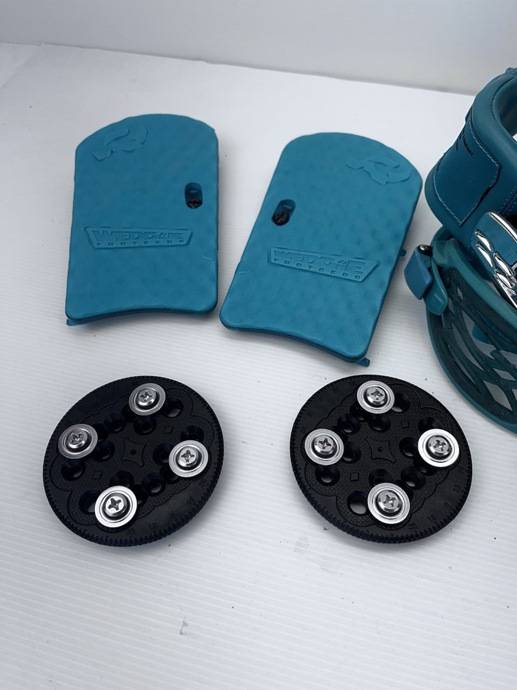 RIDE Snowboard Binding Fixations KS S Emerald US 4-7 Read Description Unused