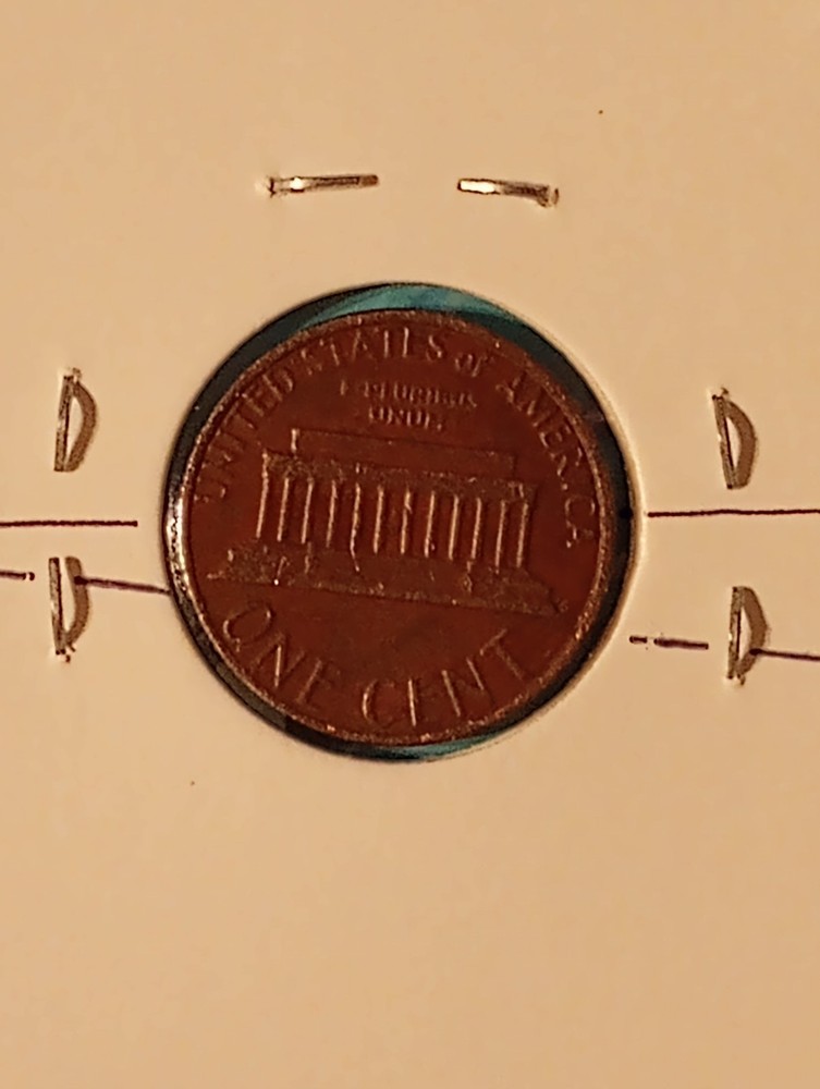 1982 P Multi Error Lincoln Cent DDO, Misaligned, Rotated Die. #78