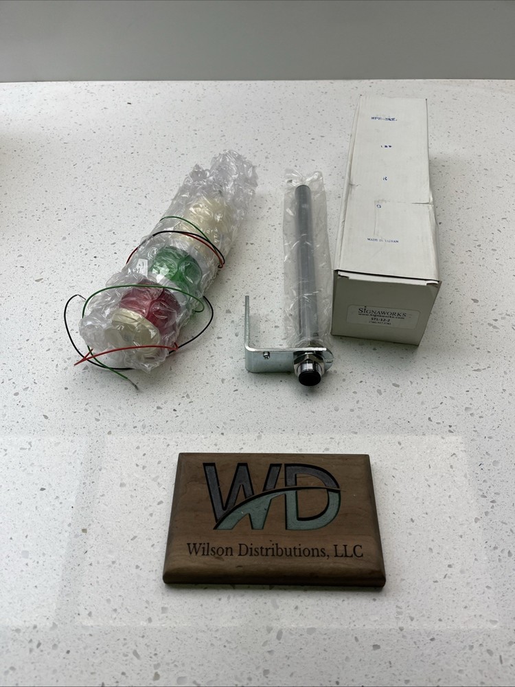 STL-12-2 SignaWorks 2 Stack LED Tower Light Red, Green