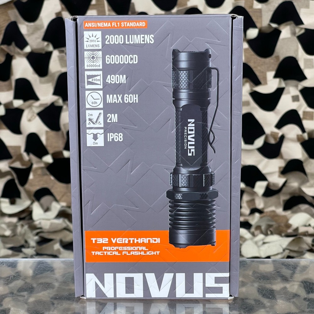 NEW Novus Precision T32 Verthandi Tactical Flashlight