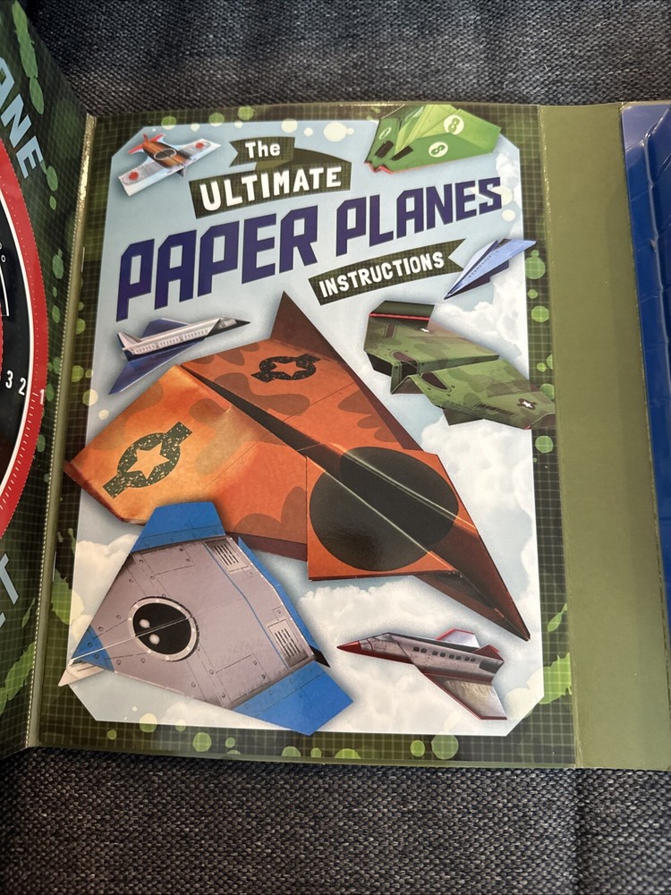 The Ultimate Paper Planes Book and Kit