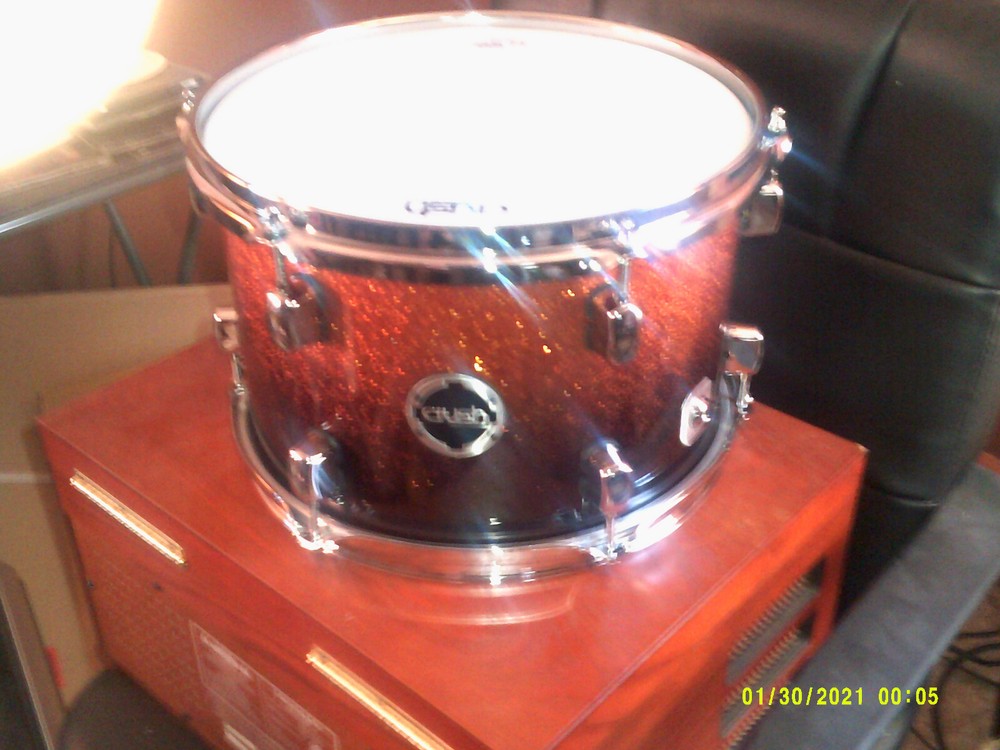 Crush Sublime 12 Rack tom with Re Rings