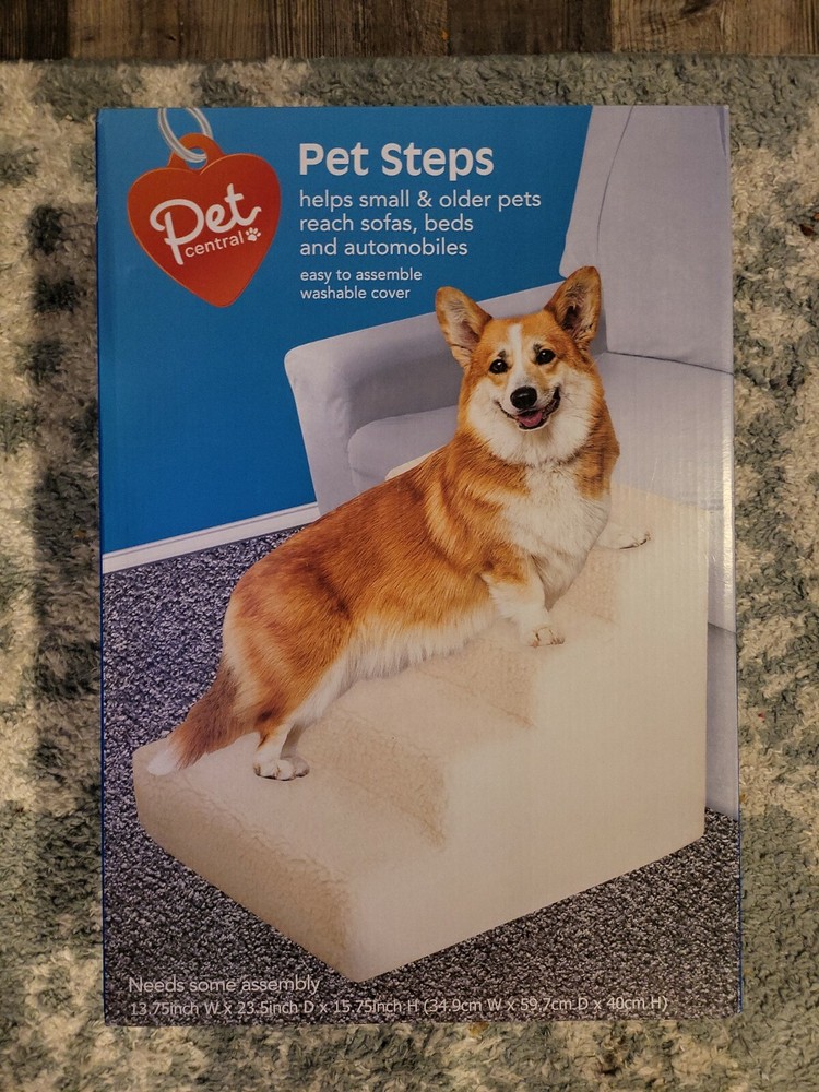 pet central steps