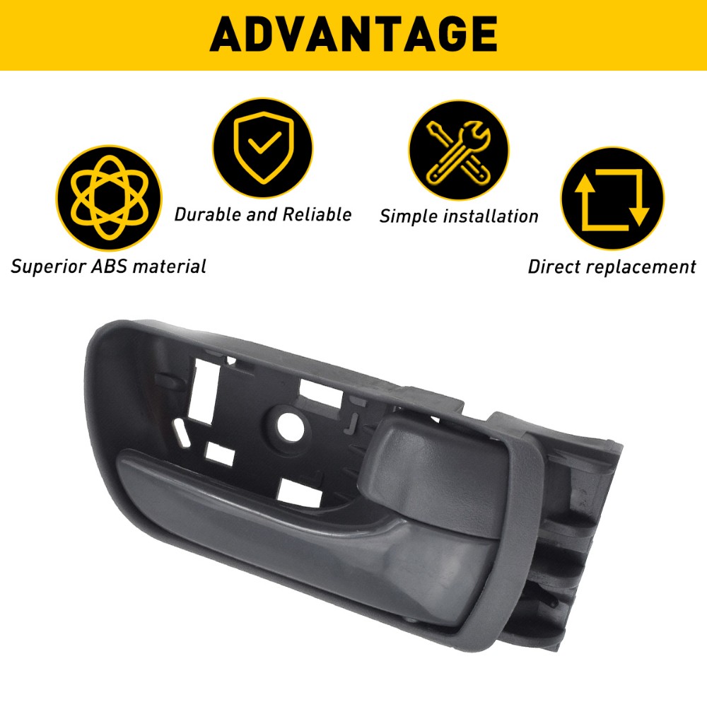 For 2004-2010 Toyota Sienna Inner Interior Door Pull Handle Front Passenger Side