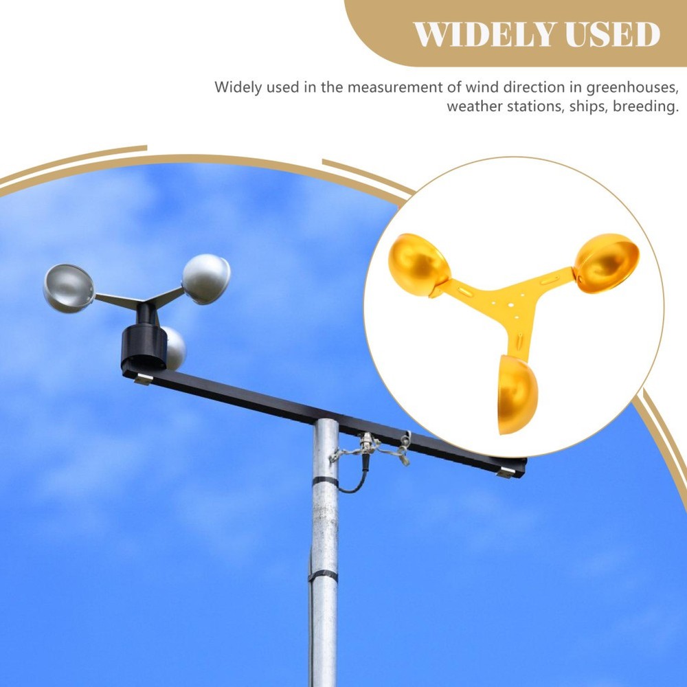 Wind Measurement Part Speed Detection Meter Anemometer Replacement Cup