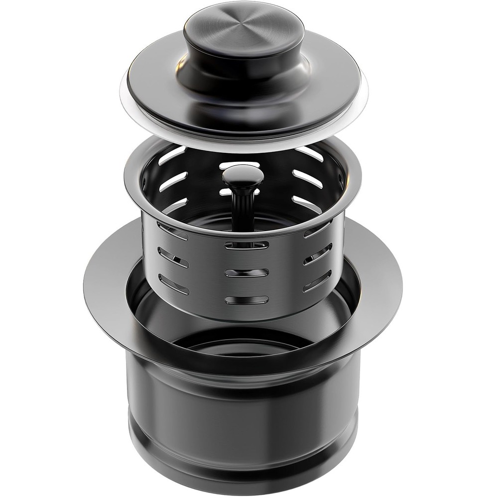 Extended Garbage Disposal Flange 3-1/2 Inch Deep 304 Stainless Steel | Strainer