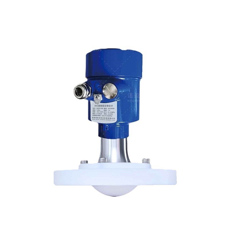 80G Radar Level Transmitter Radar Water Level Sensor Radar Level Meter Flange