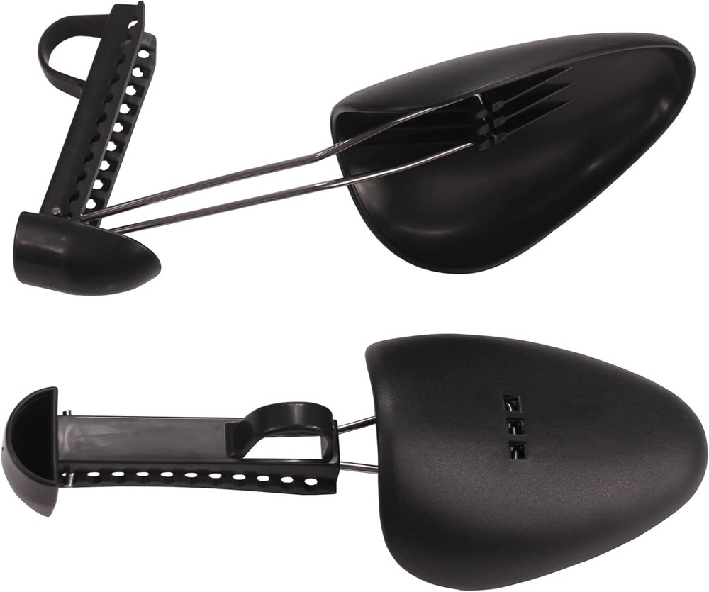 Practical Adjustable Length Men Shoe Tree Stretcher Holder Shaper Support (Black
