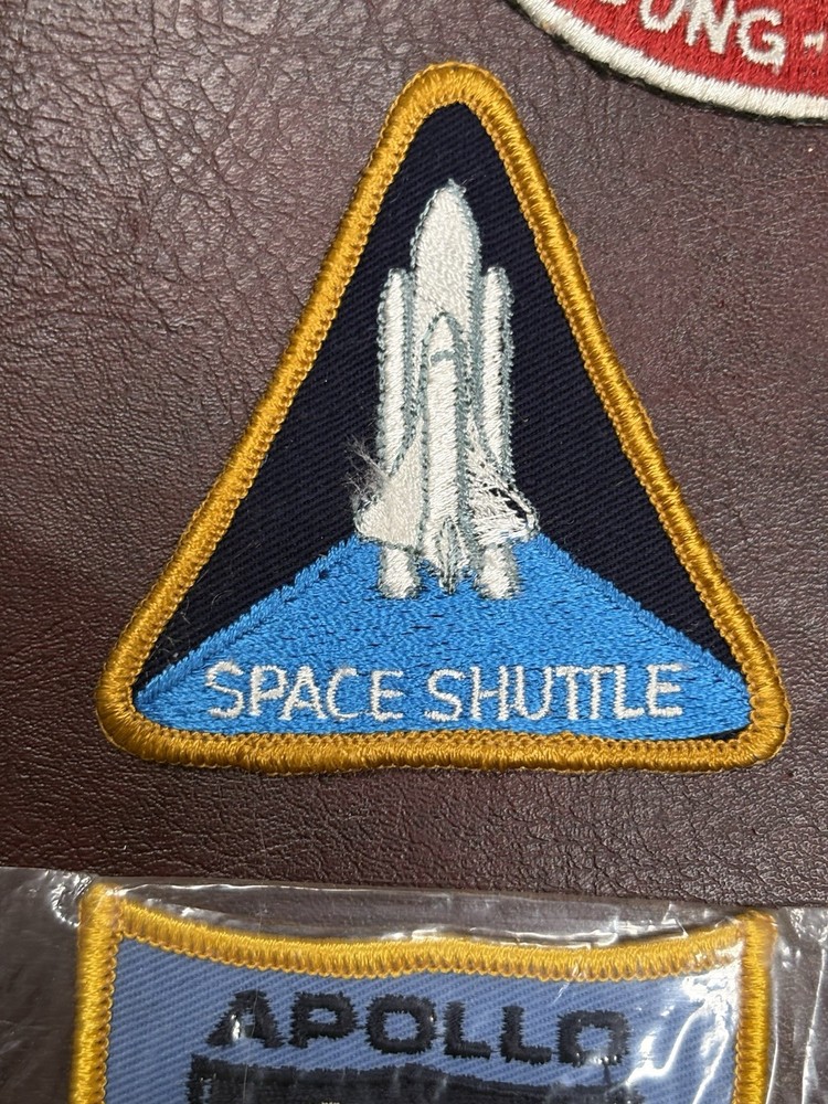 NASA APOLLO COLUMBIA SPACE SHUTTLE PILOT Patch Lot 13 Bundle Set