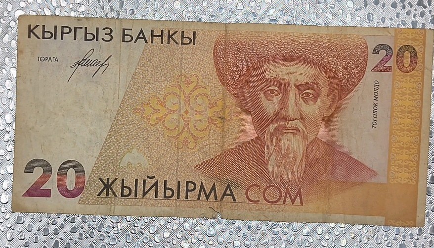 1994 - Kyrgystani 20 Som Bank Note