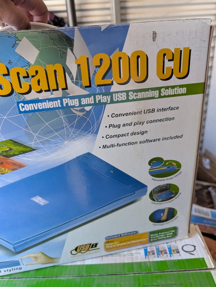 Mustek Scanner Plug- n- Scan 1200 CU 48 bit