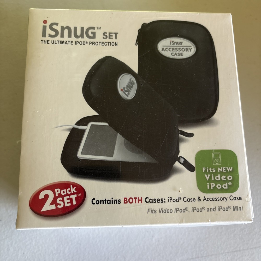 NOS iSnug Ipod And Accessory Cases