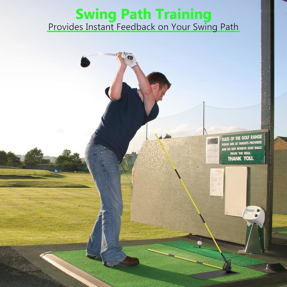 Golf Sticks Alignment Aid Golf Alignment Rods for Aiming, Putting, Full Swing
