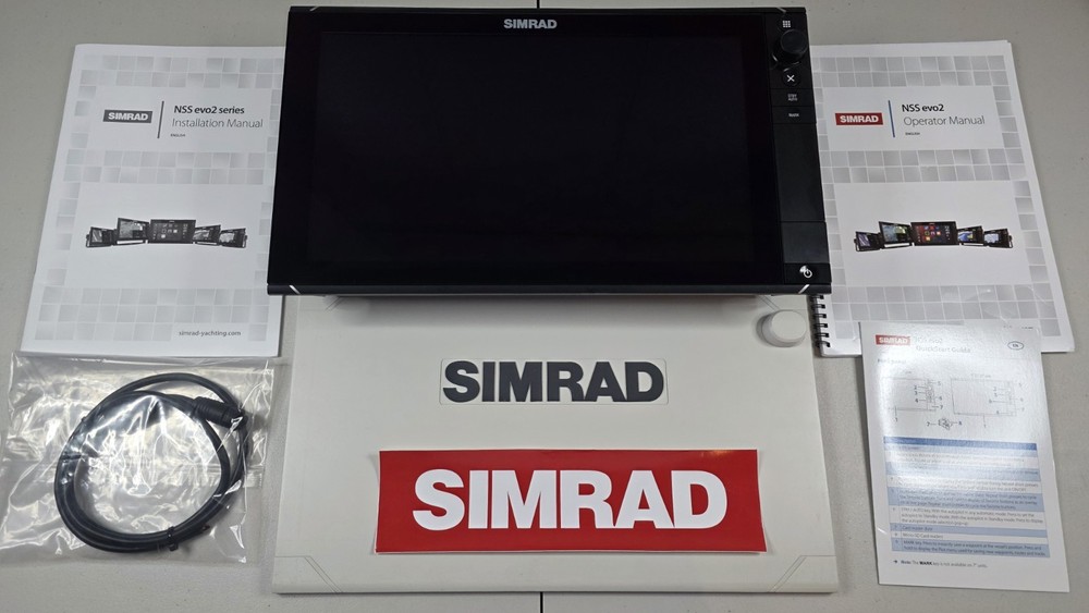 Simrad NSS16 evo2 16” Multifunction Display MFD Chartplotter Sonar Radar]