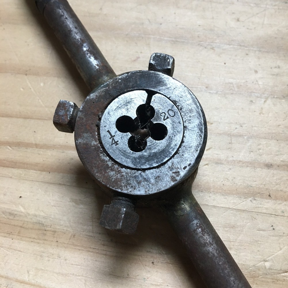 Vintage 1930s Arm Pipe Threader Die Head