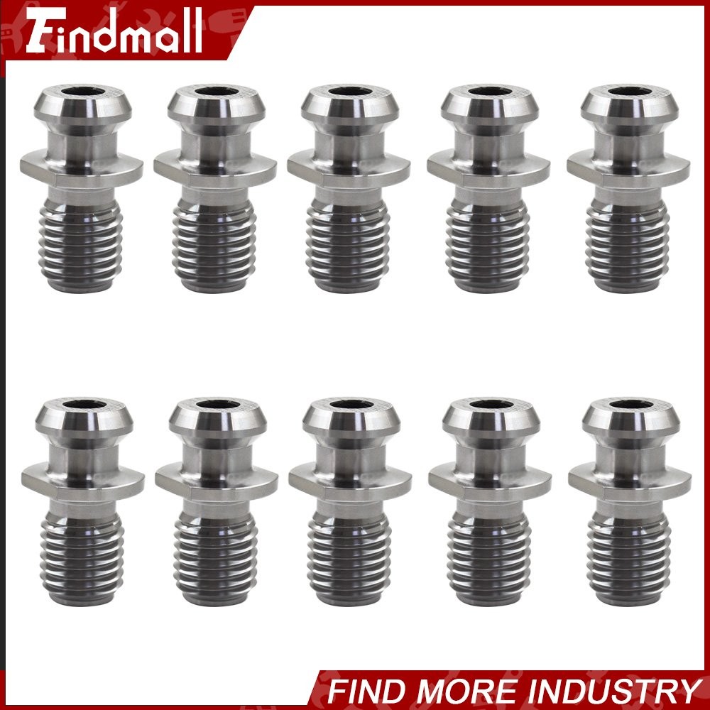 10 Pack CAT50 45°1.140" Pull Stud Coolant Thru Retention Knob for Mazak