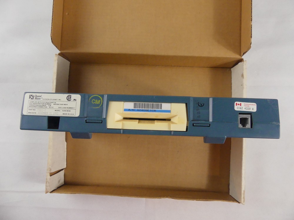 Channel Master VideoCipher RS Module in Orig Box Vtg 1992