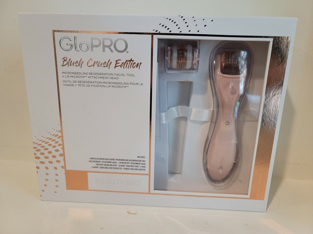 GloPRO Microneedling Blush Crush Edition NEW. MISSING LIP SERUM